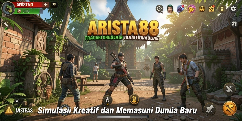 Screenshot ARISTA88 menampilkan gameplay simulasi yang menarik dan interaktif.