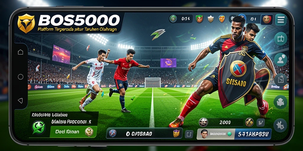 Tampilan menarik dari gameplay Sportsbook di BOS5000.