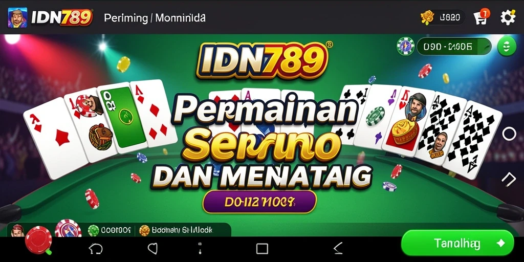 Screenshot IDN789 menampilkan gameplay yang menarik dan seru.