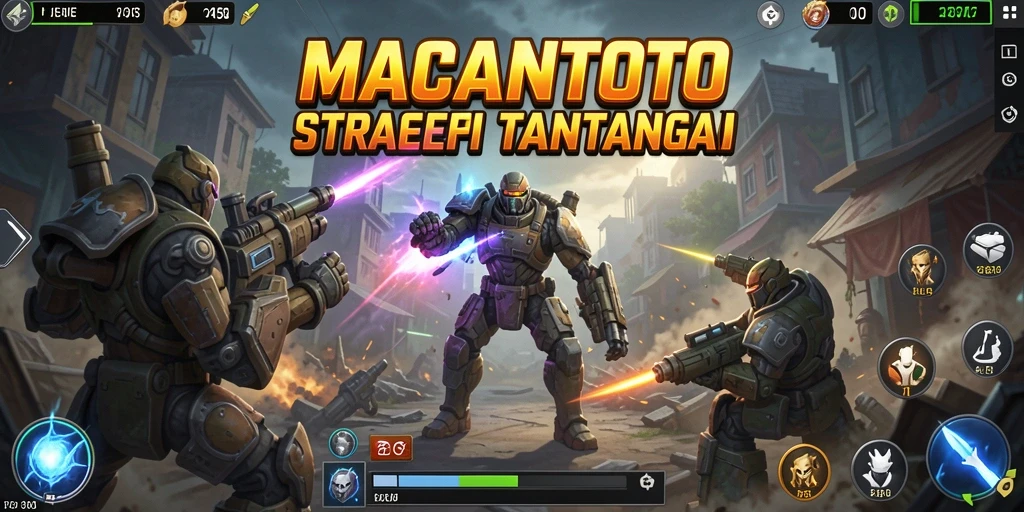 Tangkapan layar gameplay <strong>MACANTOTO</strong> menampilkan aksi strategi yang mendebarkan.