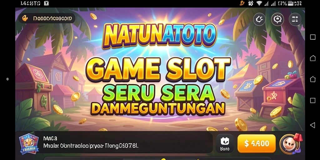Screenshot gameplay NATUNATOTO yang menampilkan keseruan dan aksi slot.