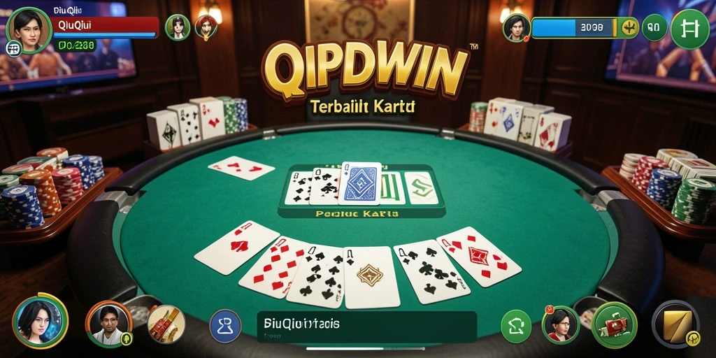 Tampilan menarik dari gameplay RPIDWIN QiuQiu.