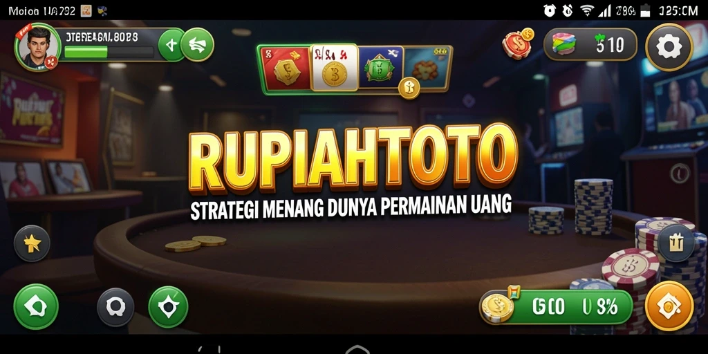 Screenshot gameplay RUPIAHTOTO menampilkan momen strategi yang intens.
